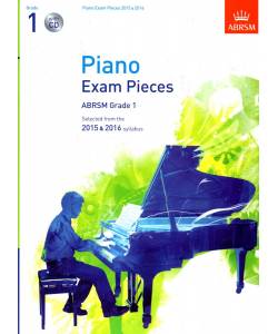2015-2016鋼琴考試指定曲含CD 第1級
