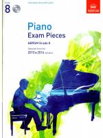 2015-2016 鋼琴考試指定曲 第8級含2CD