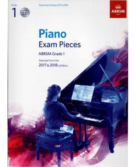 2017-2018 鋼琴考試指定曲含CD 第1級