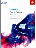 2017-2018 鋼琴考試指定曲含CD 第4級