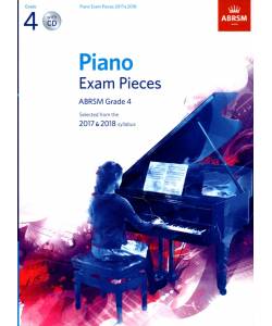 2017-2018 鋼琴考試指定曲含CD 第4級