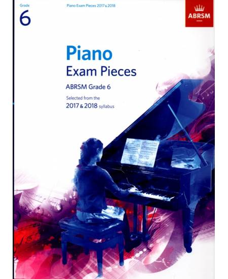 2017-2018 鋼琴考試指定曲 第6級
