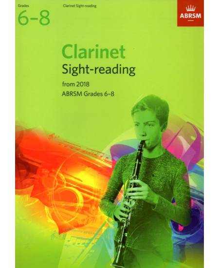 單簧管視奏測驗範例 第6-8級(2018新版)