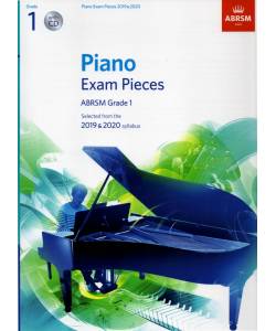 2019-2020鋼琴考試指定曲(含CD) 第1級
