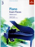 2019-2020鋼琴考試指定曲