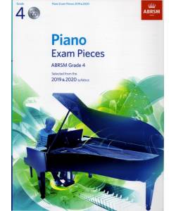 2019-2020鋼琴考試指定曲(含CD) 第4級
