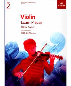 2020-2023 小提琴考曲(無伴奏) 第2級