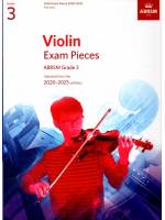 2020-2023 小提琴考曲(無伴奏) 第3級