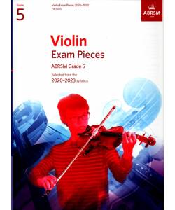 2020-2023 小提琴考曲(無伴奏) 第5級