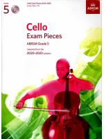 2020-2023 大提琴考曲 第5級含CD