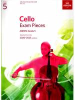 2020-2023 大提琴考曲(無伴奏) 第5級