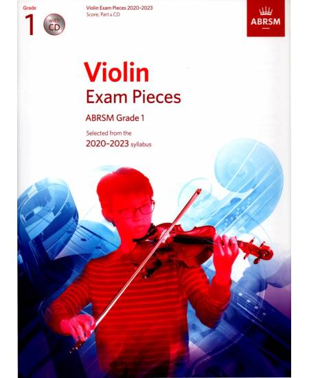 2020-2023 小提琴考試指定曲 第1級含CD