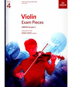 2020-2023 小提琴考試指定曲 第4級
