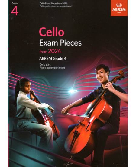 大提琴考試指定曲 第4級(2024年起)