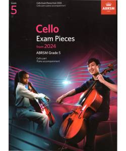大提琴考試指定曲 第5級(2024年起)