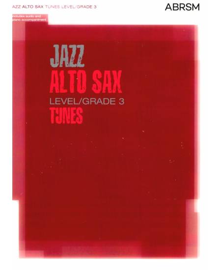 Jazz Alto Sax Level/Grade 3 Tunes/Part & Score & CD