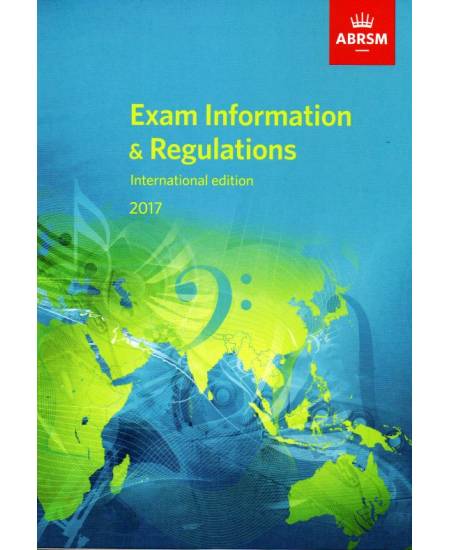 2017年 考試資訊與規章 (全英文)