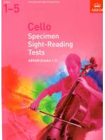 大提琴視奏測驗範例 第1~5級
