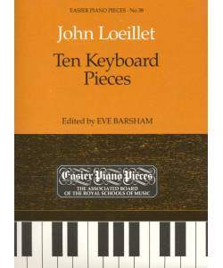 鋼琴簡易小品系列-38.John Loeillet  Ten Keyboard Pieces