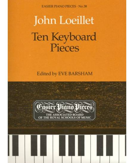 鋼琴簡易小品系列-38.John Loeillet  Ten Keyboard Pieces