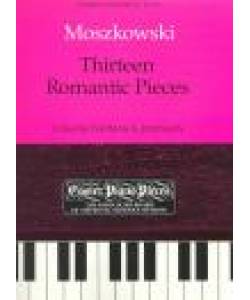 鋼琴簡易小品系列-55.Moszkowski Thirteen Romantic Pieces