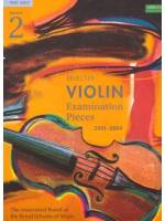 2001-2004小提琴考曲 第2級part only