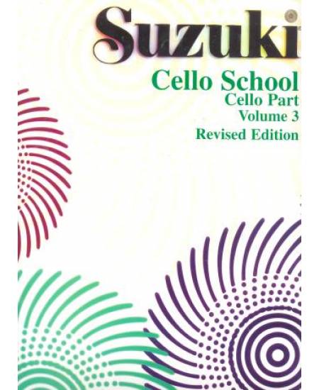 Suzuki Cello School Volume 3