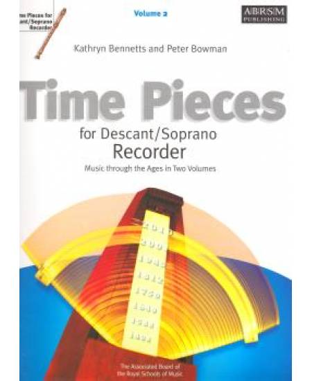 Time Pieces for Descant/Soprano Recorder Vol. 2