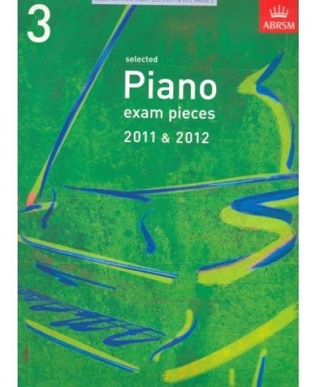 2011-2012鋼琴考試指定曲 第3級