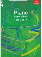 2011-2012鋼琴考試指定曲  第4級