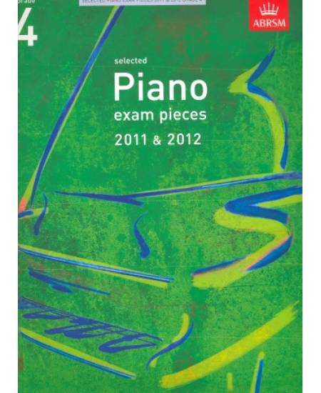 2011-2012鋼琴考試指定曲  第4級