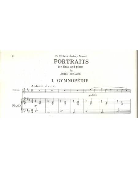 Portraits for Flute and Piano