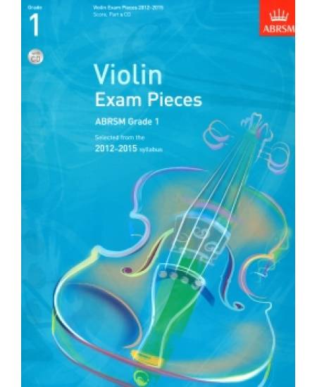 2012-2015 小提琴考曲 第1級 (Score, Part & CD)
