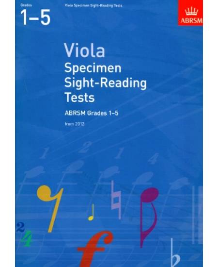 中提琴視奏測驗範例 第1~5級