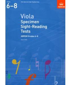 中提琴視奏測驗範例 第6~8級