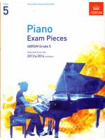 2013-2014鋼琴考試指定曲 第5級