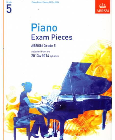 2013-2014鋼琴考試指定曲 第5級