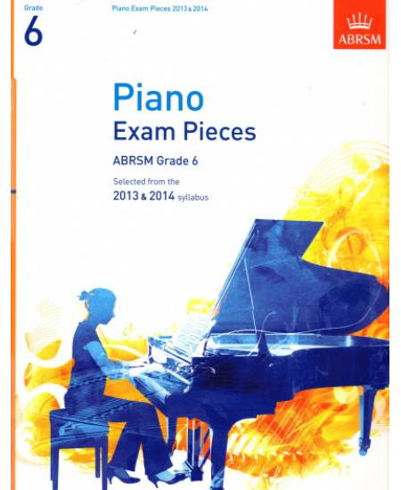 2013-2014鋼琴考試指定曲 第6級