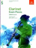 2014-2017 單簧管考曲 第5級 (Score, Part & 2 CDs)