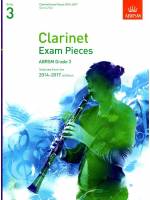 2014-2017 單簧管考曲 第3級 (Score, Part & CD)