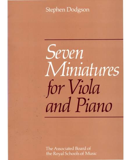 Seven Miniatures for Viola and Piano