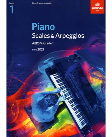 鋼琴音階範例(2021年起) 第1級