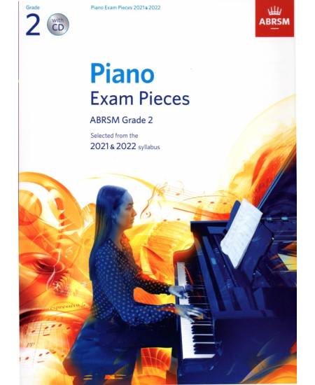 2021-2022 鋼琴考試指定曲(含CD) 第2級