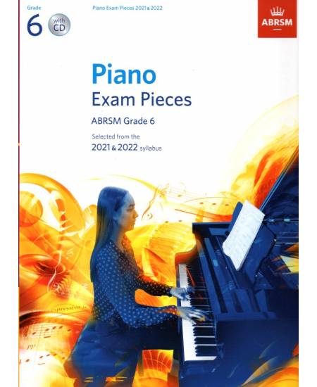2021-2022 鋼琴考試指定曲(含CD) 第6級