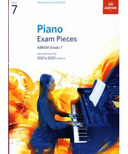 2021-2022 鋼琴考試指定曲 第7級