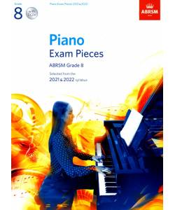 2021-2022 鋼琴考試指定曲(含CD) 第8級