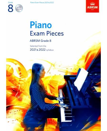 2021-2022 鋼琴考試指定曲(含CD) 第8級