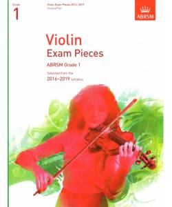 2016-2019小提琴考曲 第1級