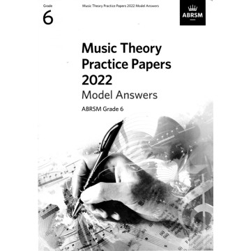 樂理試題範例 2022 答案本 第6級
