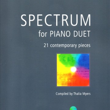 Spectrum for Piano Duet with CD